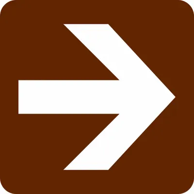 CONDOR Facility Sign: Acrylic, Adhesive Sign Mounting, 3 in x 3 in Nominal Sign Size - Square Arrow Signs