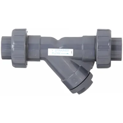 HAYWARD Y Strainer: 1/2 in, NPT, Perforated, 0.0313 in Screen Size, PVC - PVC Y Strainers