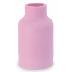 Alumina gas lens nozzle, size No. 7, standard configuration. Sold in a pack of 10. Used in TIG welding to improve shielding gas coverage and reduce turbulence.