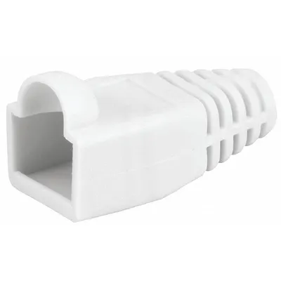 MONOPRICE Relief Boot: Relief Boot RJ45, 5 Cable Category, 50pk Pack Size - RJ Modular Connector Strain Relief Boots