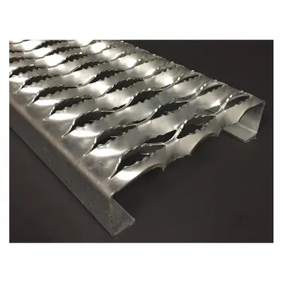 OEM Approved Vendor Steel Serrated Channel, 3231512-10 - Stair Treads & Channels