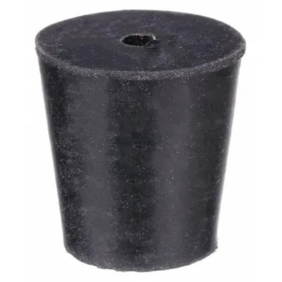 OEM Stopper: Natural Rubber, 2 Stopper Size, 16 mm Bottom Dia, 20 mm Top Dia - Rubber Stoppers