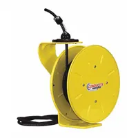 CONDUCTIX-WAMPFLER Extension Cord Reel: Ratchet Lock, 50 ft Cord Lg, 12 AWG, SJOW, Bare Wire Cord Lg (MPN XA-121120305011)