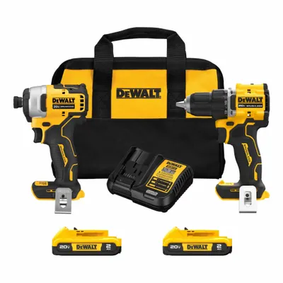 DEWALT DEWALT ATOMIC 20V MAX Brushless Compact Drill/Driver and - DEWALT 20V Cordless Tool Combination Kits