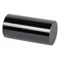 Steel plug gauge with black oxide finish, 0.9810 inch diameter, Class ZZ tolerance of 0.00020 in. Used as a no-go (minus) gauge to verify that hole diameters do not exceed the specified size in machining and inspection applications.