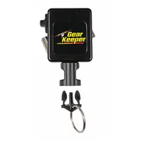 Key Retractor: 28 Key Capacity, 1 1/8 in Key Ring Dia, Nylon, Black, 42 in Key Retractor Extended Lg (MPN RT3-5852-E)