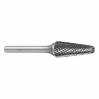 SGS PRO Carbide Bur: Ball-Nosed Cone, SL-41, Double Cut, 1/8" x 3/8" Head, 1/8" Shank (MPN 15403)