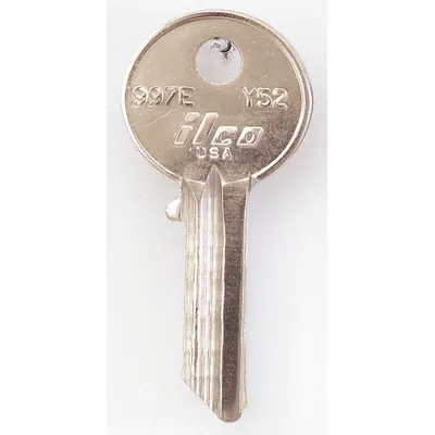 KABA ILCO Key Blank: Compatible with Yale Locks, Key ID # Y52, 5 Pins - Office Furniture Key Blanks