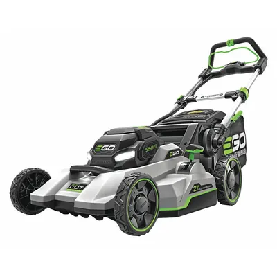 EGO Battery-Powered Lawn Mower: Self-Propelled, 21 in Cutting Wd - Battery-Powered Lawn Mowers