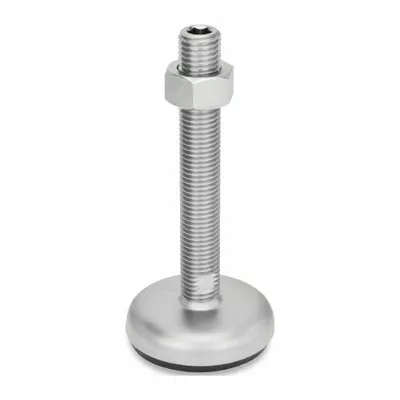 JW WINCO Non-Skid Male Leveling Mount - Non-Skid Male Leveling Mounts