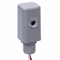 INTERMATIC Photocontrol: Thread Stem Photocell Mounting, 1/2 in Stem Dia, SPST, 120-277V AC (MPN EK4136S)