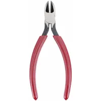 High Leverage Diagonal Cutting Plier: Std, Straight, Pointed, 7/8 in Jaw Lg, 1 1/8 in Jaw Wd (MPN D240-6)