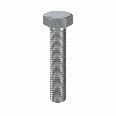 LINDSTROM Hex Head Cap Screw: Steel, Class 8.8, Zinc Plated, M12, Metric, 60 mm lg - Class 8.8 Steel Hex Head Cap Screws