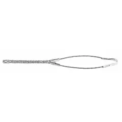 Cable Support Grip: 0.29 in to 0.37 in, 290 lb Breaking Strength, 4 1/4 in Mesh Lg, Single Eye (MPN 02416002). Key specifications — Cable Diameter Range: 0.29 in to 0.37 in; Eye Style: Single; Material: Stainless Steel.