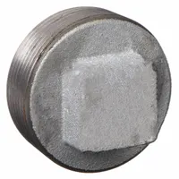ANVIL Plug: Plug, 300 psi @ 150° F, 1/8 in, NPT Threaded, Steel, Made in USA (MPN 0319901443)