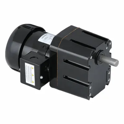Dayton Gearmotor: Parallel, Single Output Shaft, 3-Phase, TEFC, 19 RPM - Parallel Shaft AC Gearmotors