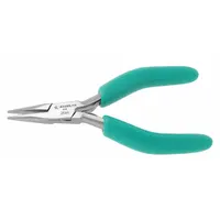 Chain Nose Plier: ESD-Safe, 1/2 in Max Jaw Opening, 4 3/4 in Overall Lg, 7/8 in Jaw Lg, 0 in Tip Wd (MPN 2644)