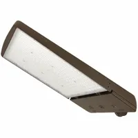 Parking Lot Light Fixture: LED, Arm Mount, 28,856 lm, 3000K/4000K/5000K, 200 W, 120 to 277V AC (MPN AE200UMC-WCSBXCR)