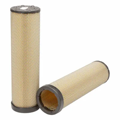 FLEETGUARD Air Filter: Round-Oval, Round, Radial Seal, 5 3/16 in Outside Dia - Round/Oval Engine Air Filters