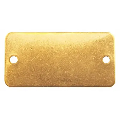 OEM APPROVED VENDOR Blank Valve Tag - General Purpose Blank Valve Tags