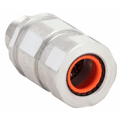 HUBBELL KILLARK MC1C Straight Non-Insulated Liquid-Tight Conduit Fitting - Straight Hazardous Location Liquid-Tight Conduit Fittings