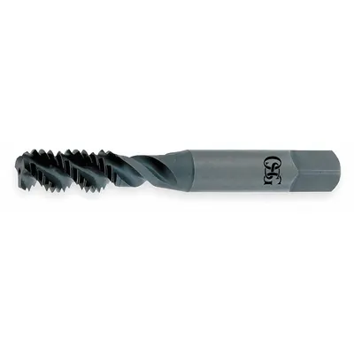 OSG Extension Tap: #6-32 UNC, H3 / 2B-3B, 2 Flute, Plug Chamfer - Spiral-Flute Extension Taps
