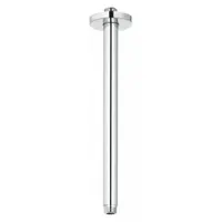 GROHE Ceiling Shower Arm: Compatible Product Type Ceiling Mounted Rain Showerheads, Chrome (MPN 28492000)