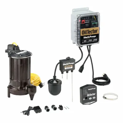 LIBERTY PUMPS Elevator Sump Pump: 1/2 hp, 115V AC, 55 gpm Flow Rate @ 10' of Head - Elevator Sump Pump Systems