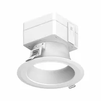 GE LAMPS Recessed Down Light Kit: 4 in Dia, 750 lm_1,100 lm_1,500 lm, 2700K/3000K/3500K/4000K/5000K (MPN LRXR41X9SW)