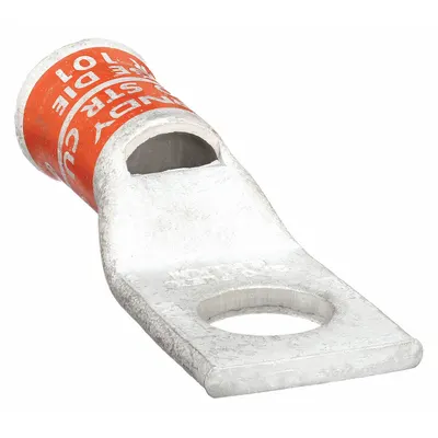 BURNDY Compression Lug: 1/2 in Stud Size, 3/0 AWG – 3/0 AWG For Wire Sizes, Stranded Wire Type - One-Hole Compression Lugs