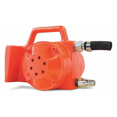 VIBCO Pneumatic Vibrator: 7,000 lbf, 7,200 vpm, 1 in NPT, CCW, 78 dBA - Heavy-Duty Turbine & Ball Vibrators