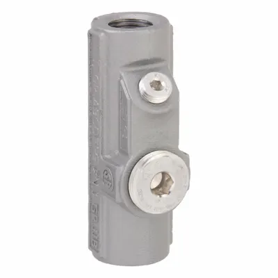 HUBBELL KILLARK Sealing Fitting - Vertical and Horizontal: Aluminum, 1/2 in Trade Size - Vertical and Horizontal Sealing Fittings