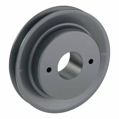 OEM V-Belt Pulley: AK54 - Bushed-Bore Cast-Iron V-Belt Pulleys