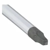WESTWARD General Purpose Square Screwdriver: Long Lg, #2 Tip Size, 8 1/2 in Overall Lg