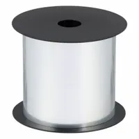 Continuous Label Stock: 4 in x 150 ft, Polyester, Silver (Gloss), Indoor/Outdoor (MPN BMSLT425ULSP)