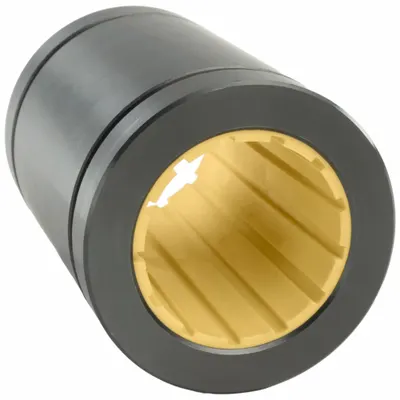THOMSON Polymer Bushing: 3/8 in Inside Dia, 1 in Lg, PL - Closed Linear Plain Bearings for Low-Load & Low-Speed Applications