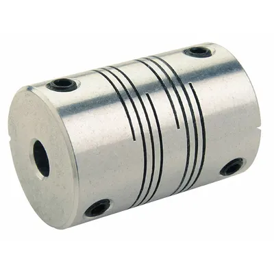RULAND MANUFACTURING Motion Control Coupling: 3° Angular Misalignment, 1/4 in Bore Dia 1, Inch - General Purpose Set Screw Beam Shaft Couplings
