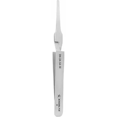 EXCELTA Tweezers: Stainless Steel, Point - Reverse-Action Tweezers