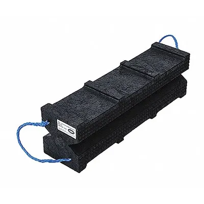 AME Cribbing Block: Cribbing Block, Plastic, 60 ton Load Capacity Vertical - Cribbing Blocks