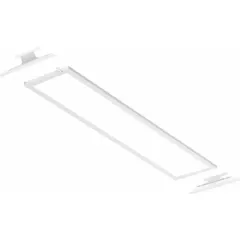 LED retrofit kit for replacing 3-lamp T8 fluorescent troffers. Operates on 120-277V AC with selectable color temperatures of 3000K, 4000K, or 5000K. Lumen output ranges from 2,471 to 4,255 lumens depending on setting. Suitable for commercial and industrial lighting applications.