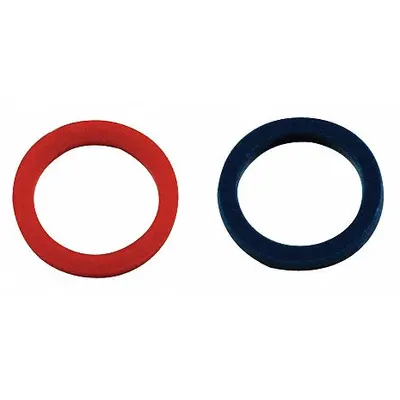 AMERICAN STANDARD Index Ring: Plastic, For Cold/Hot Handle Type, Color Index - Faucet Index Rings