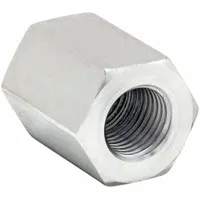 PARKER Metal Pipe Straight: Union, Steel, 16 mm x 16 mm, Female Threaded x Female Metric Threaded (MPN M16G8HG8S)