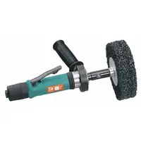 DYNABRADE Air Finishing Sander: 5 in Max, 0.7 hp, 35 cfm, 1/4 in NPT, 1/2 in Arbor, 1/2"-20 (MPN 13201)