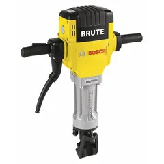 The BOSCH BH2760VC is a T-handle corded breaker hammer with a 1 1/8 in hex bit acceptance. It delivers 35 ft-lb of impact energy at 1000 bpm, powered by a 15 A motor. Weighing 63.2 lb, this tool is suited for heavy demolition tasks such as breaking concrete, asphalt, and masonry.