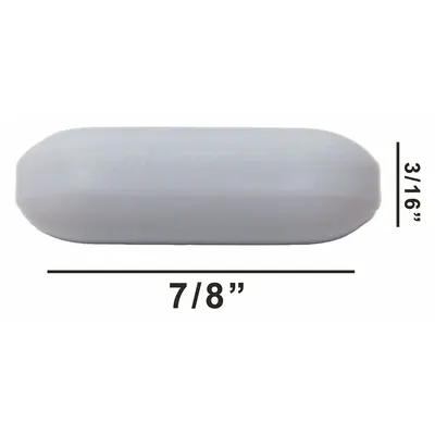 SP SCIENCEWARE Stirring Bar: Octagon, Alnico, 22.2 mm Overall Lg, 4.7 mm Dia, Autoclavable - Octagonal Stir Bars
