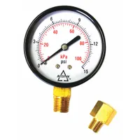 HEAT WAGON Low Pressure Air Gauge: Mfr Part # HA1180