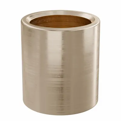 OILITE Sleeve Bearing: Bronze, SAE 841, 7/16 in Bore, 9/16 in OD, 5/8 in Lg, -35°F to 300°F - Lubricated General Purpose Metallic Sleeve Bearings