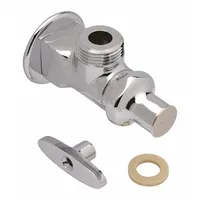 Foot Pedal Valve Assembly: Zurn, Brass, Chrome Finish (MPN G67988)