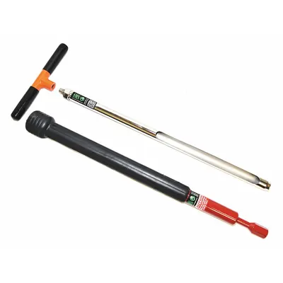 AMS Soil Recovery Probe: Regular, Nickel Plated 4130 Alloy Steel, Threaded - Soil Probes