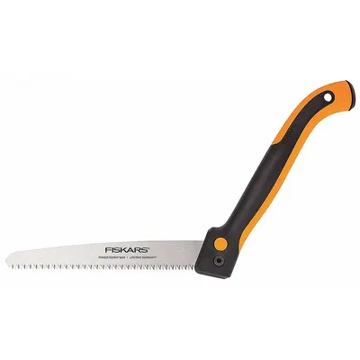 FISKARS Pruning Saw: 7 in Blade Lg, Steel, 9 in Overall Lg, 7, 0.03 in Blade Thick - Pruning Saws